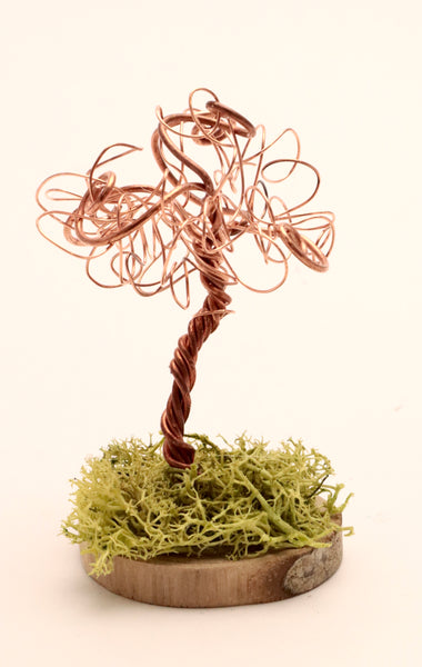 Albero della vita in sfera di vetro