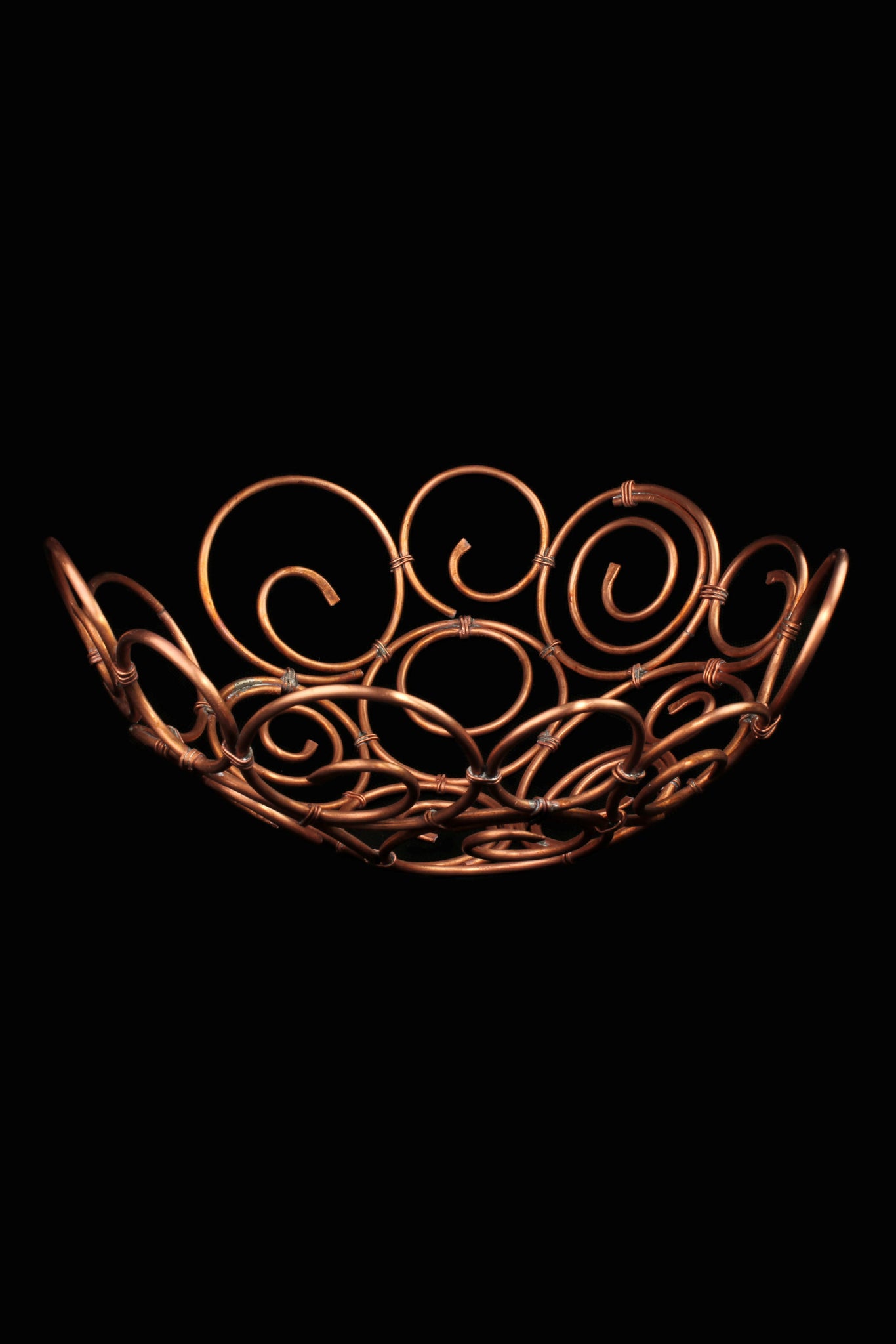 QUARTIERI Centrotavola in tubo di rame