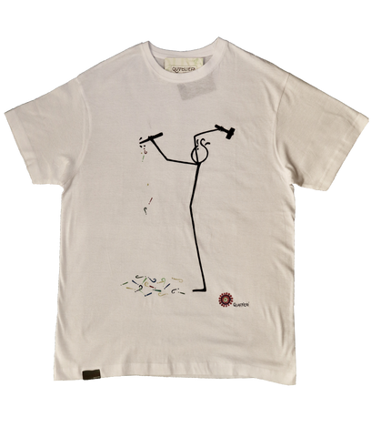 QUARTIERI T-Shirt con martello e scalpello