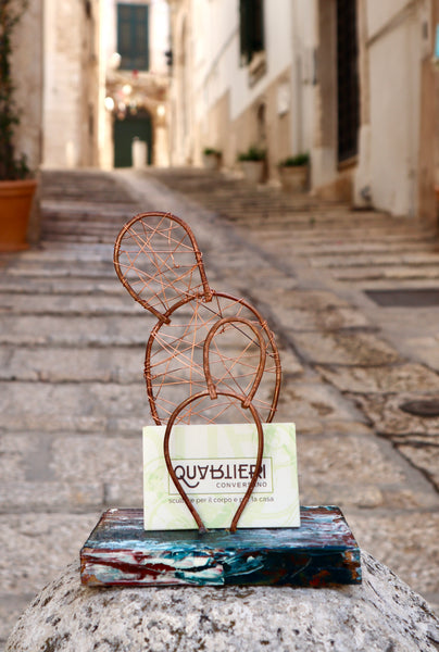 Porta bigliettini e portalettere fico d'india