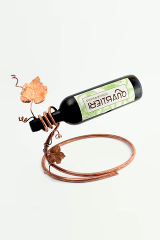 QUARTIERI HOME Portabottiglie Arte in Rame