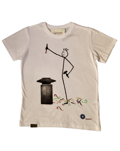 QUARTIERI T-Shirt con martello e incudine