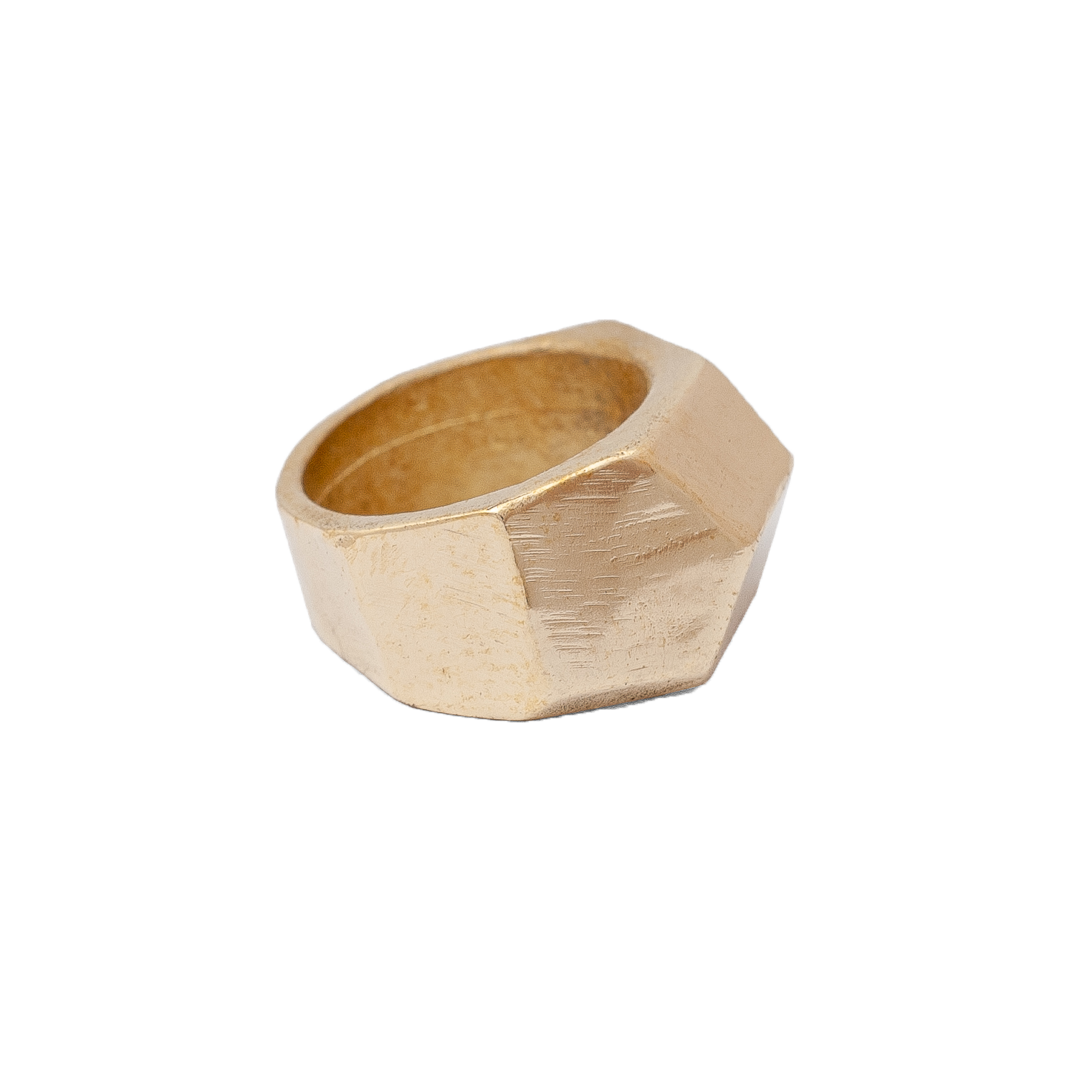 Chevalier in bronzo giallo realizzato attraverso la tecnica della cera persa