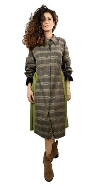 QUARTIERI Abito versatile in stile principe di Galles