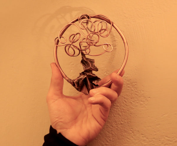 QUARTIERI Scultura che parla della Puglia: L'ulivo