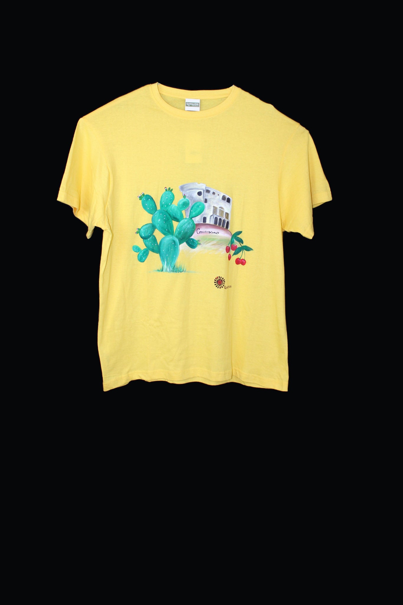 QUARTIERI Made in Puglia T-Shirt Unisex, taglia XL