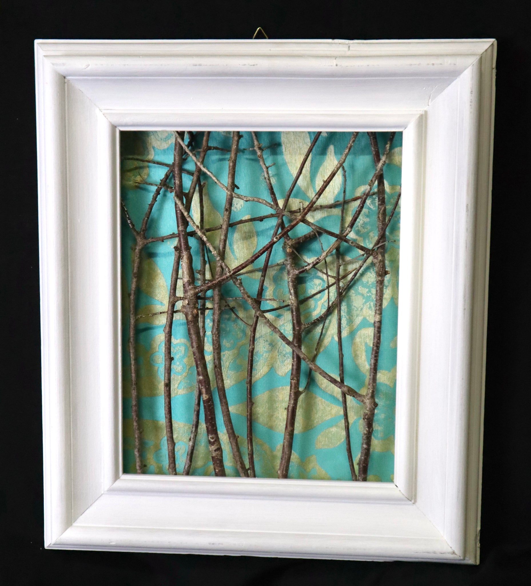 Foresta di betulle in cornice