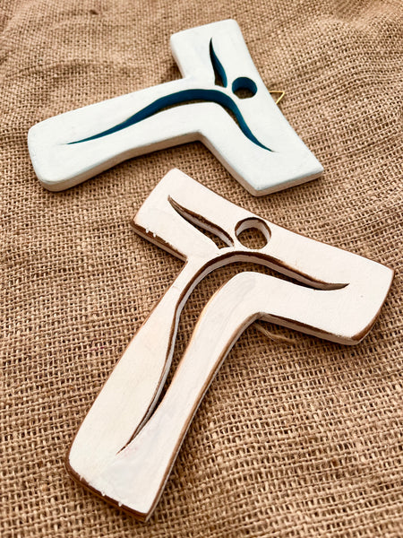 QUARTIERI Tao in legno e filo di metallo