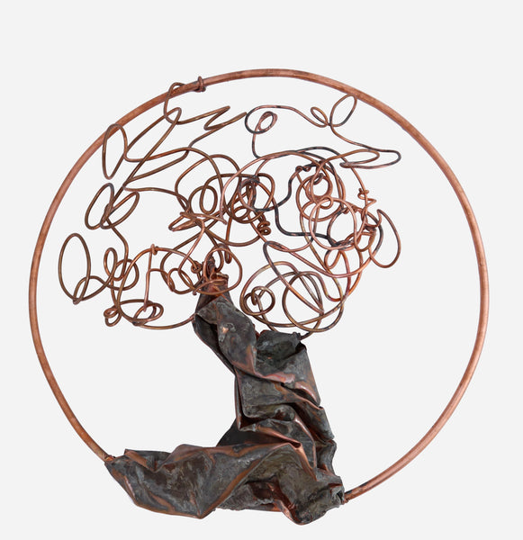 QUARTIERI Scultura che parla della Puglia: L'ulivo