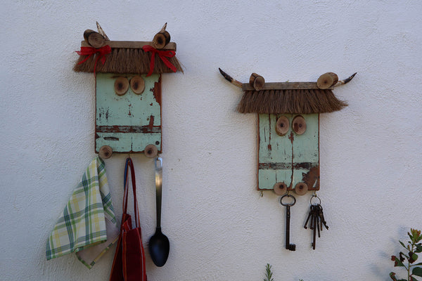 QUARTIERI scultura da muro in legno