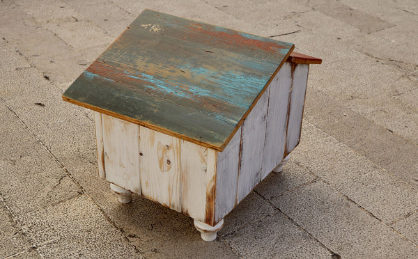 CAT-BED Casetta per gatti o cani con legno di recupero 2