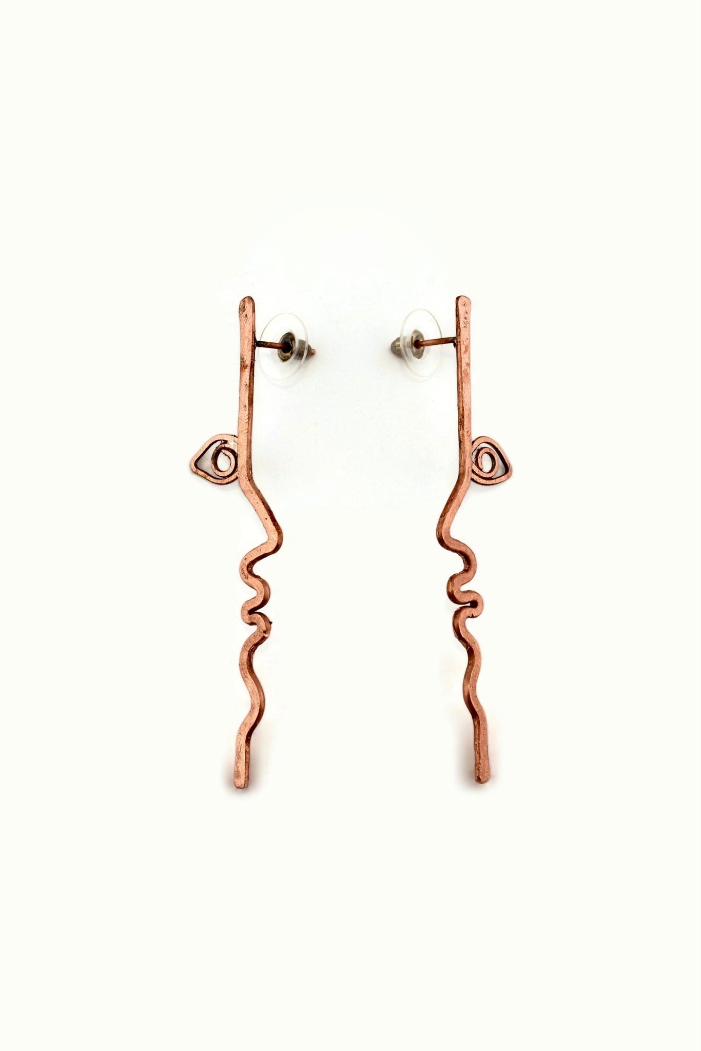 QUARTIERI Orecchini in Rame ultraleggero