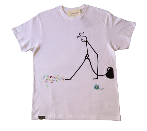 QUARTIERI T-shirt Con Punti interrogativi